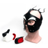 665 Masque Puppy 665 Blanc et Rouge